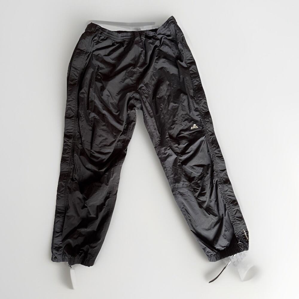 EMS Mens Pants Black 2XL System 3 Snow Ski Pant Nylon Full Side Zip Snowboarding